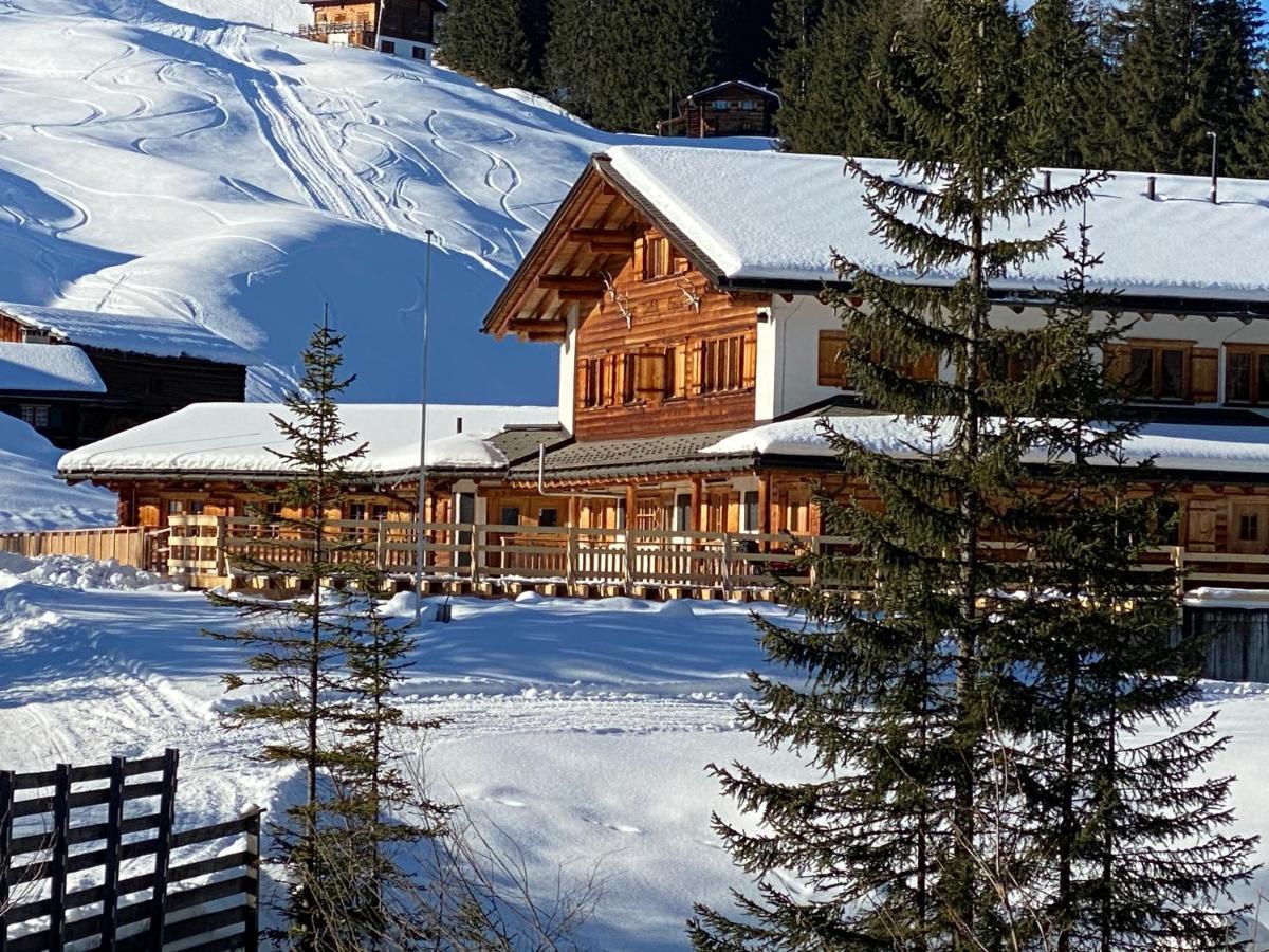 Erezsaesshuette Villa Klosters Exterior photo