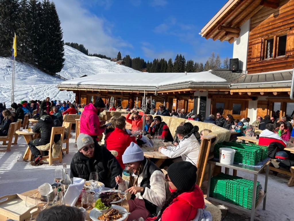 Erezsaesshuette Villa Klosters Exterior photo