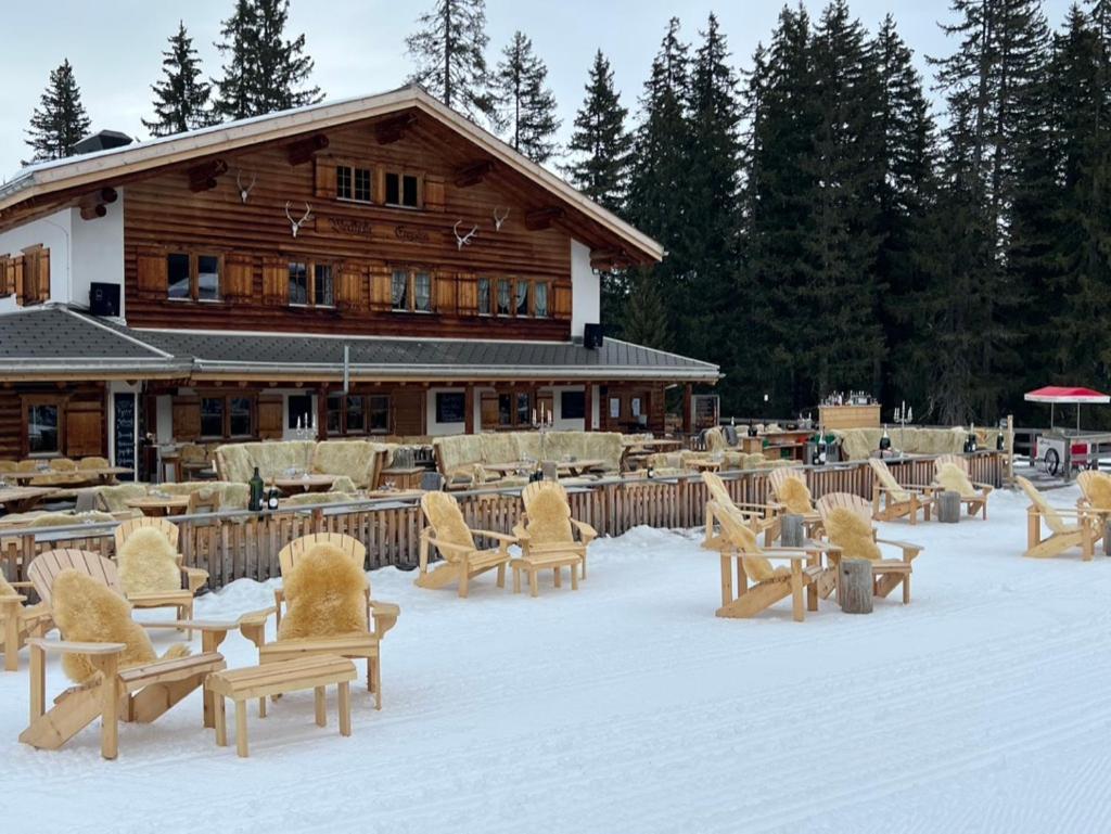 Erezsaesshuette Villa Klosters Exterior photo