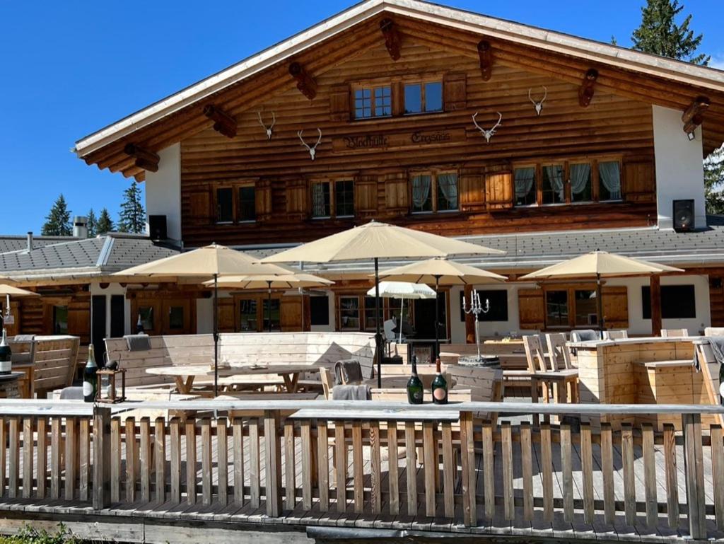 Erezsaesshuette Villa Klosters Exterior photo