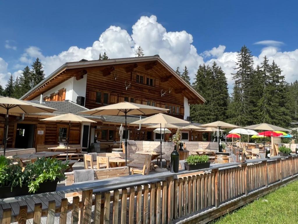 Erezsaesshuette Villa Klosters Exterior photo